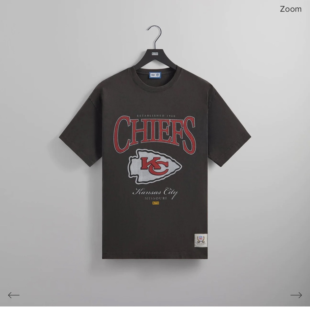 KITH collab Kansas City Chiefs NFL Tee vintage tee collection